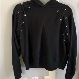 VS SPORT LACE UP HOODIE SIZE L